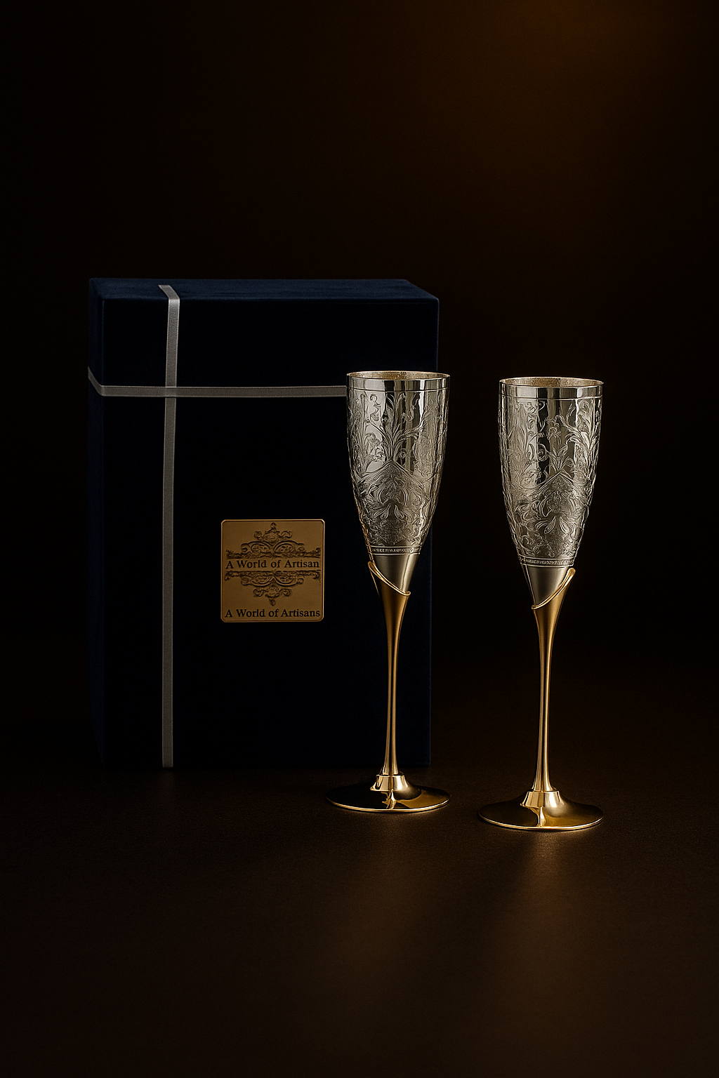 Crystal Wine Glass (Pair)